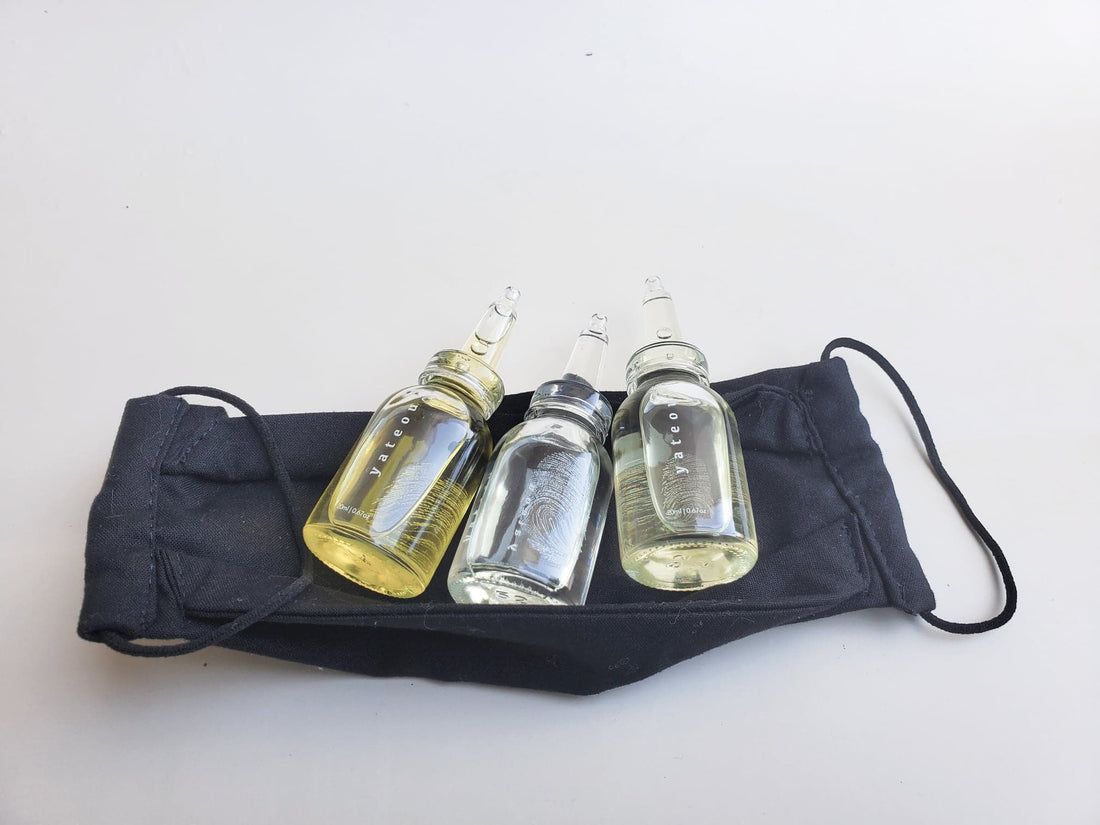 Essential oils improve mask wearing